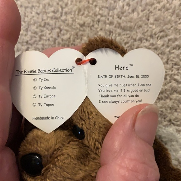 Beanie baby’s! 2 Hero bears for sale both vintage 2000. - Picture 6 of 6